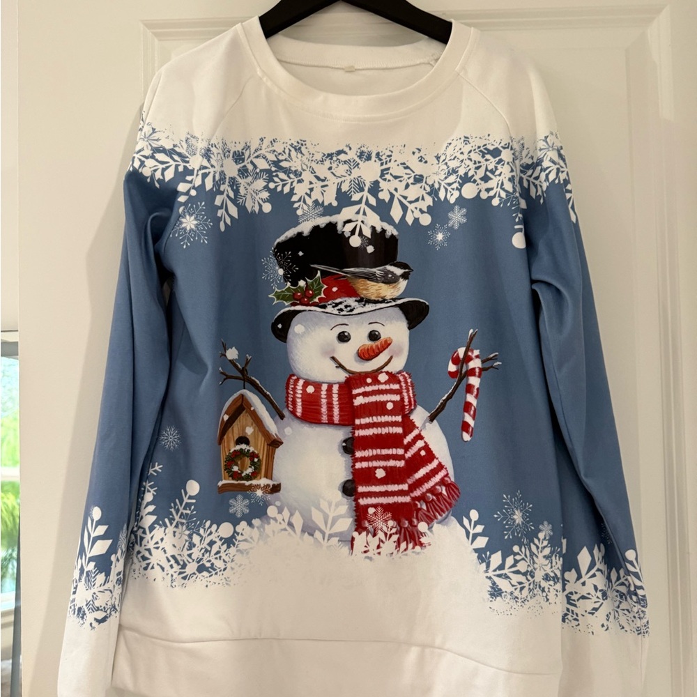 Festive Snowman Sweatshirt
